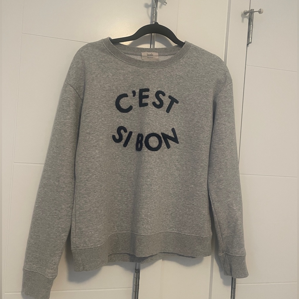 Hush crew neck sweatshirt